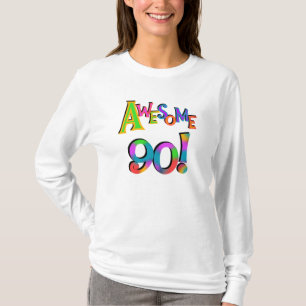 Fantastisk 90 T-shirts och Gifs på födelsedagen