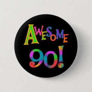 Fantastisk 90 T-shirts och Gifs på födelsedagen Knapp