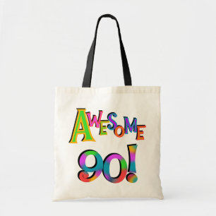 Fantastisk 90 T-shirts och Gifs på födelsedagen Tygkasse