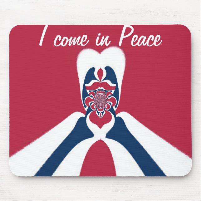 Fantastisk Abstrakt E.T. Art-utskrift Musmatta (Framsidan)