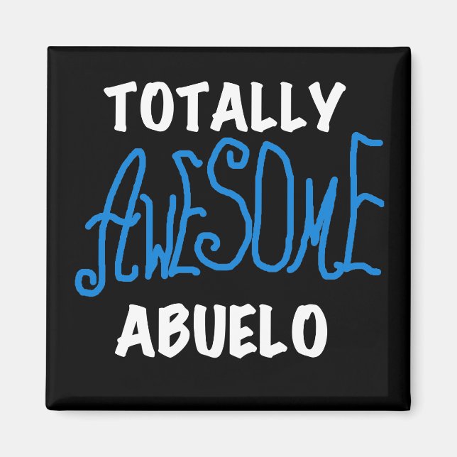 Fantastisk Abuelo Tshirts och gåvor Magnet (Framsidan)