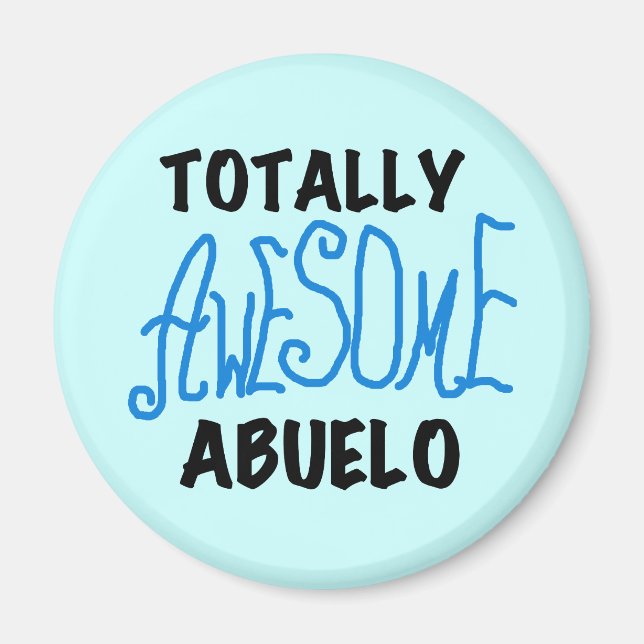 Fantastisk Abuelo Tshirts och gåvor Magnet (Framsidan)