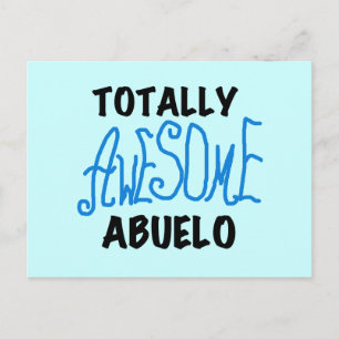 Fantastisk Abuelo Tshirts och gåvor Vykort