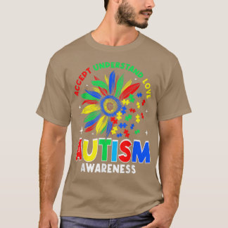 Fantastisk accepterar Kärlek autism Awareness Su T Shirt