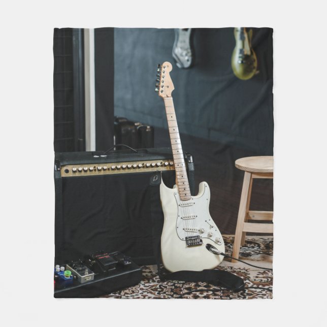 Fantastisk Acoustic Guitar Fleecefilt (Framsidan)