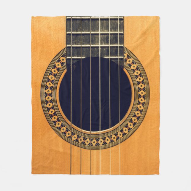 Fantastisk Acoustic Guitar Fleecefilt (Framsidan)