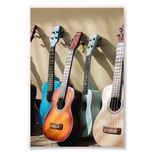 Fantastisk Acoustic Guitar Fototryck