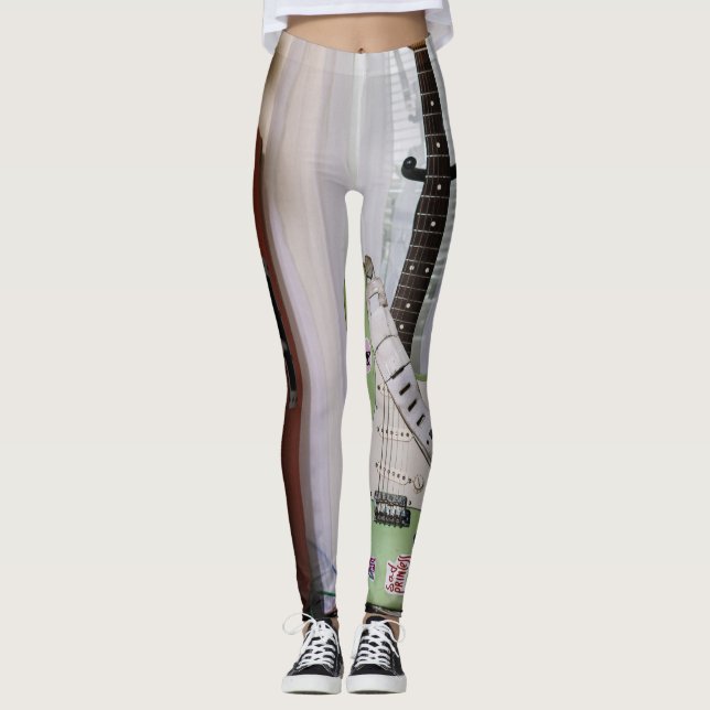 Fantastisk Acoustic Guitar Leggings (Framsida)
