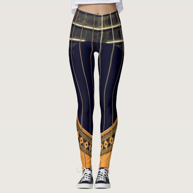 Fantastisk Acoustic Guitar Leggings (Framsida)