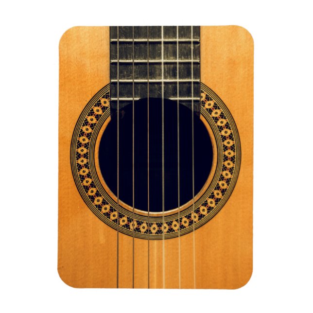 Fantastisk Acoustic Guitar Magnet (Vertikal)