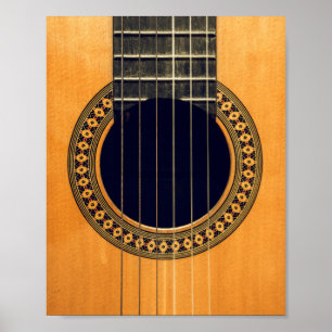 Fantastisk Acoustic Guitar Poster