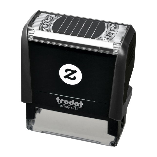 Fantastisk Acoustic Guitar Självfärgande Stämpel (Produkt)