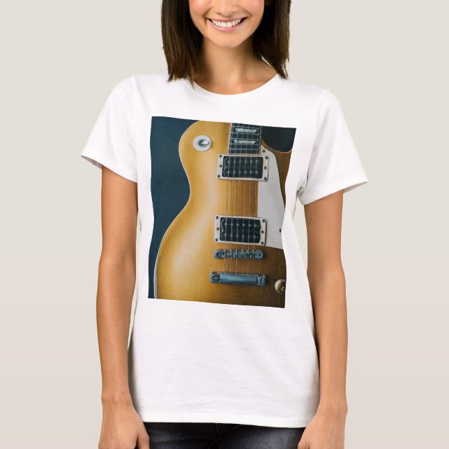 Fantastisk Acoustic Guitar T Shirt (Framsida)