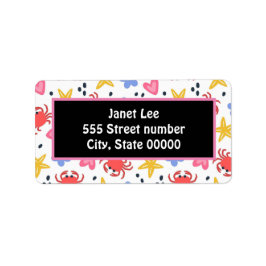 Fantastisk adressetiketter av ett slag