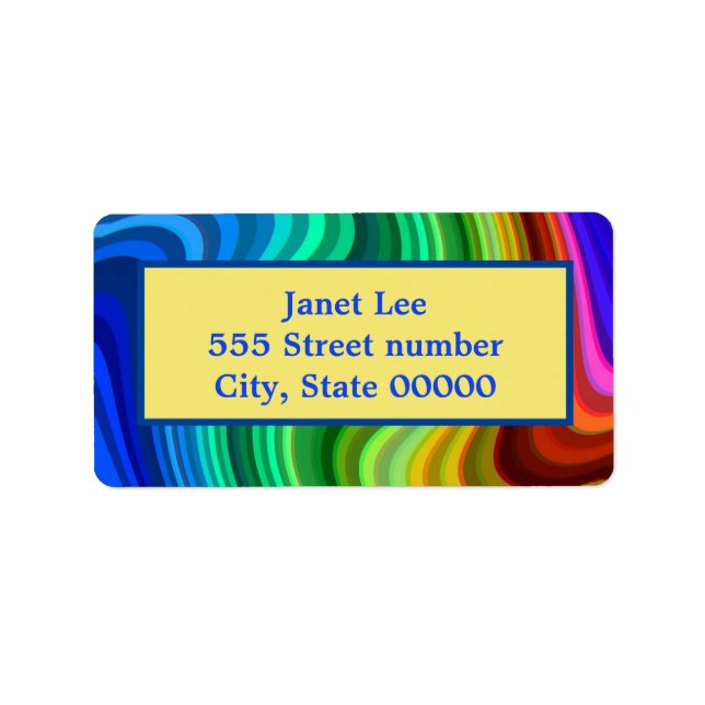 Fantastisk adressetiketter av ett slag (Framsidan)