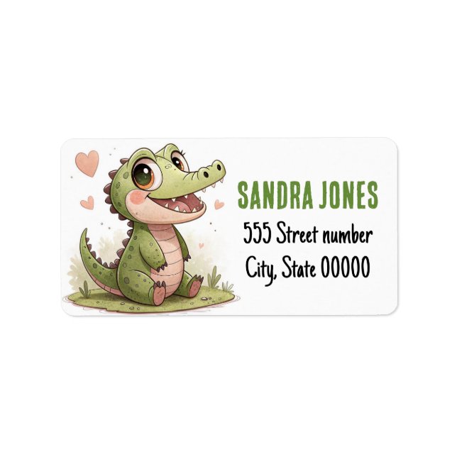 Fantastisk adressetiketter söt (Framsidan)