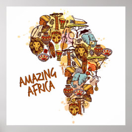 Fantastisk Afrika Poster