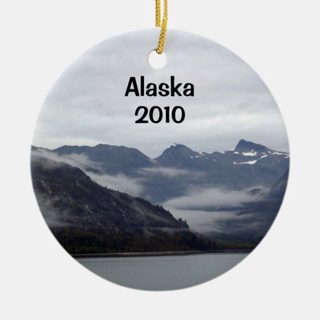 Fantastisk Alaska! Julgransprydnad Keramik (Framsidan)