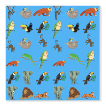 FANTASTISK ANIMALWALL PAPPERT
