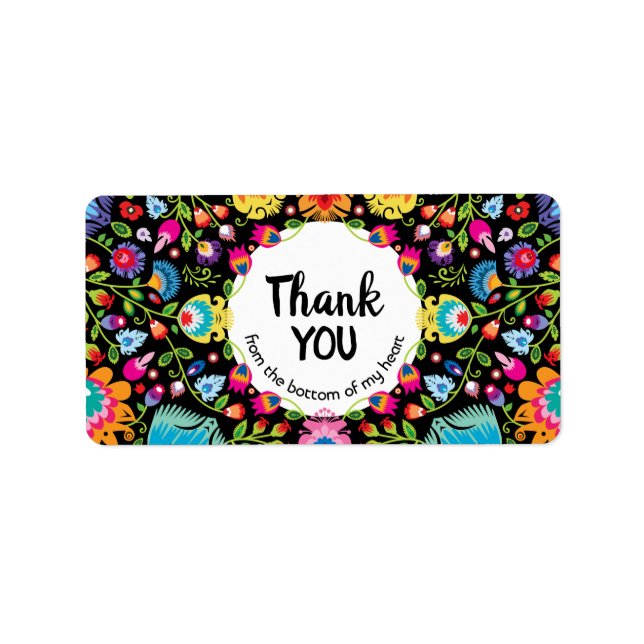 Fantastisk, anpassningsbar, polsk folklore Wycinan Adressetikett (Framsidan)