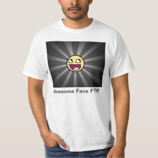 Fantastisk Ansikte för vinet Tee Shirt