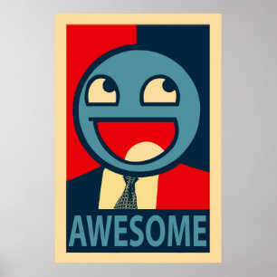 Fantastisk Ansikte Vectoriserad Poster