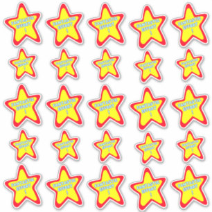 Fantastisk ansträngning Roligt Reward Teacher Stic Klistermärken