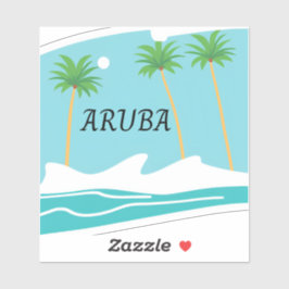 Fantastisk aruba klistermärken