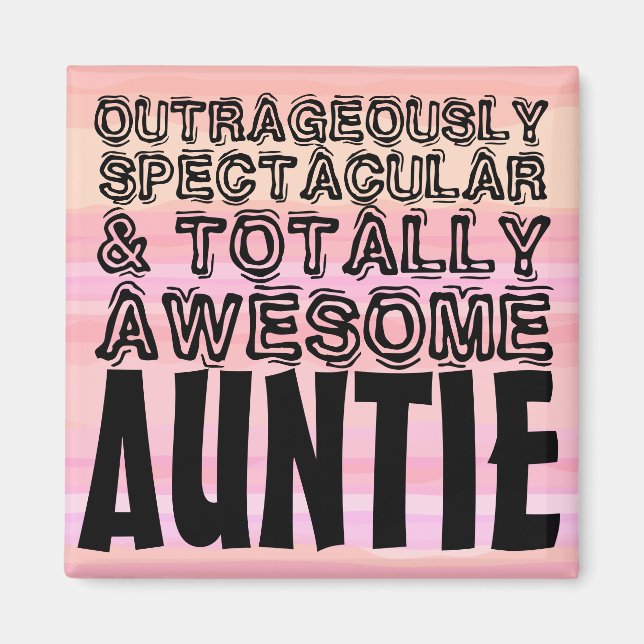 Fantastisk Auntie Magnet (Framsidan)