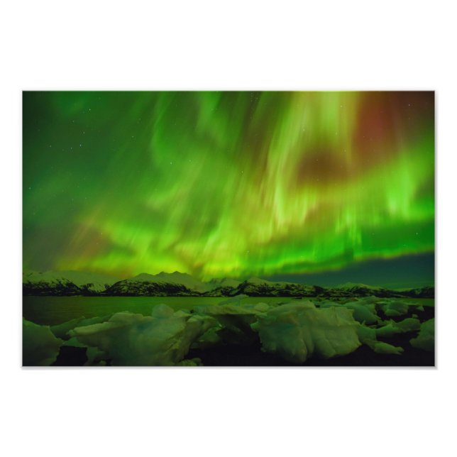 Fantastisk Aurora Fototryck (Framsidan)