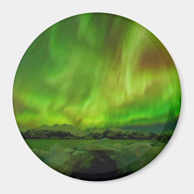 Fantastisk Aurora Magnet (Framsidan)