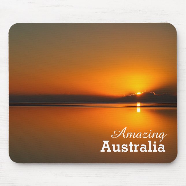 Fantastisk Australien mousepad Musmatta (Framsidan)
