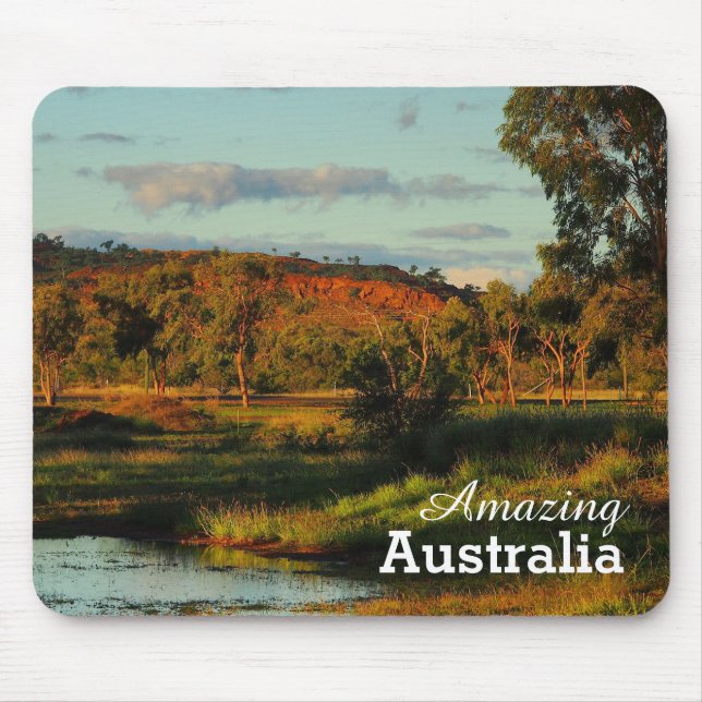 Fantastisk Australien mousepad Musmatta (Framsidan)