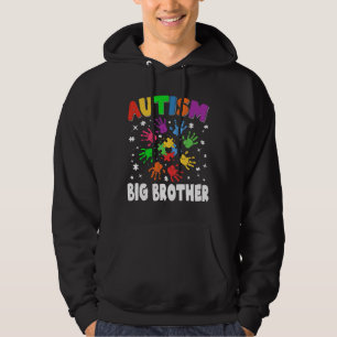 Fantastisk Autism Big Brother Raising Awareness Fa Hoodie