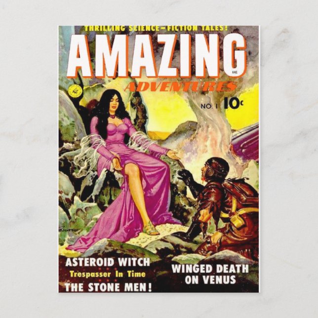 FANTASTISK ÄVENTYR 1 VYKORT (Framsida)