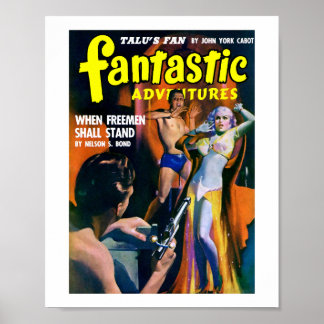 Fantastisk Äventyr (november 1942) Poster