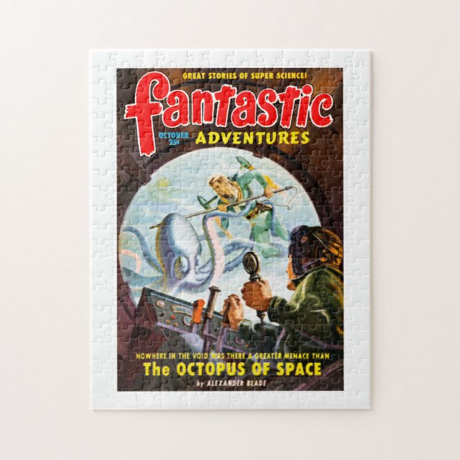 Fantastisk Äventyr (Okt 1949) Pussel (Vertikal)