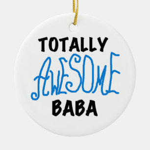 Fantastisk Baba Tshirts och presenter Julgransprydnad Keramik