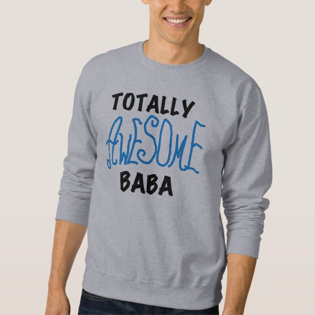 Fantastisk Baba Tshirts och presenter Lång Ärmad Tröja (Framsida)