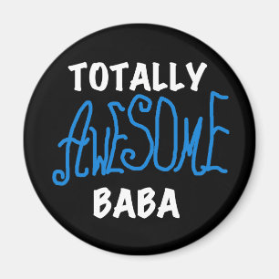 Fantastisk Baba Tshirts och presenter Magnet