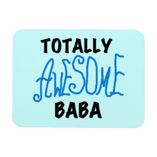Fantastisk Baba Tshirts och presenter Magnet