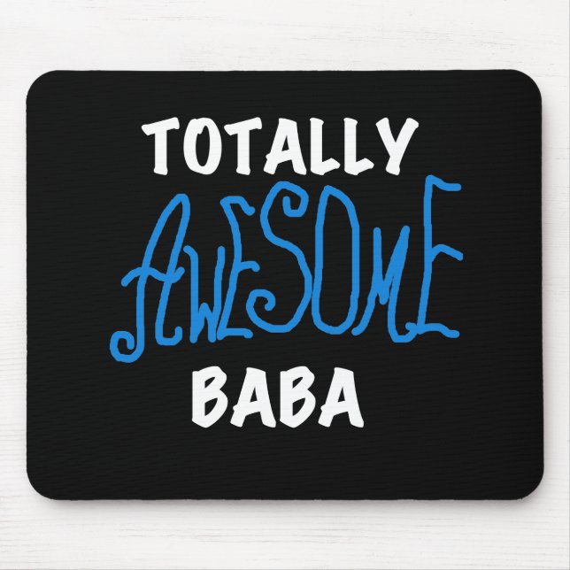 Fantastisk Baba Tshirts och presenter Musmatta (Framsidan)