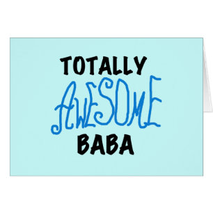 Fantastisk Baba Tshirts och presenter OBS Kort