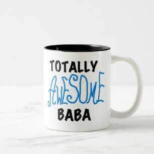 Fantastisk Baba Tshirts och presenter Två-Tonad Mugg