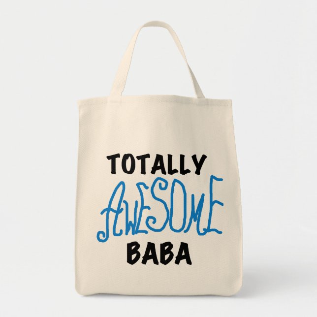 Fantastisk Baba Tshirts och presenter Tygkasse (Framsidan)