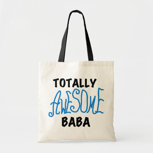 Fantastisk Baba Tshirts och presenter Tygkasse (Framsidan)