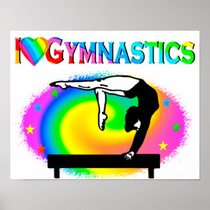 FANTASTISK BALANCE BEAM QUEEN POSTER
