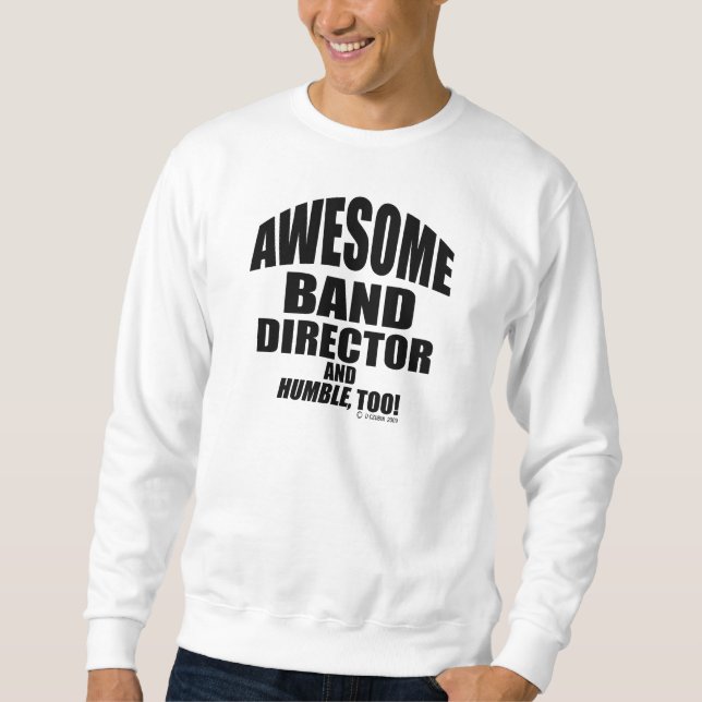 Fantastisk Band, direktör Sweatshirt (Framsida)