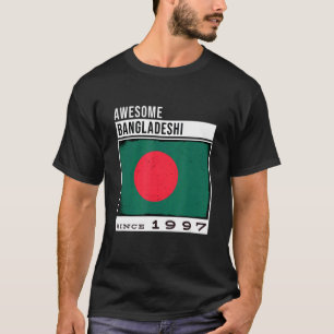 Fantastisk Bangladesh sedan 1997 Bangladesh 25:e B T Shirt