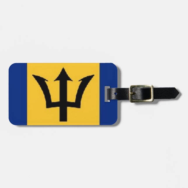 fantastisk barbados bagagebricka (Horisontell Framsida)